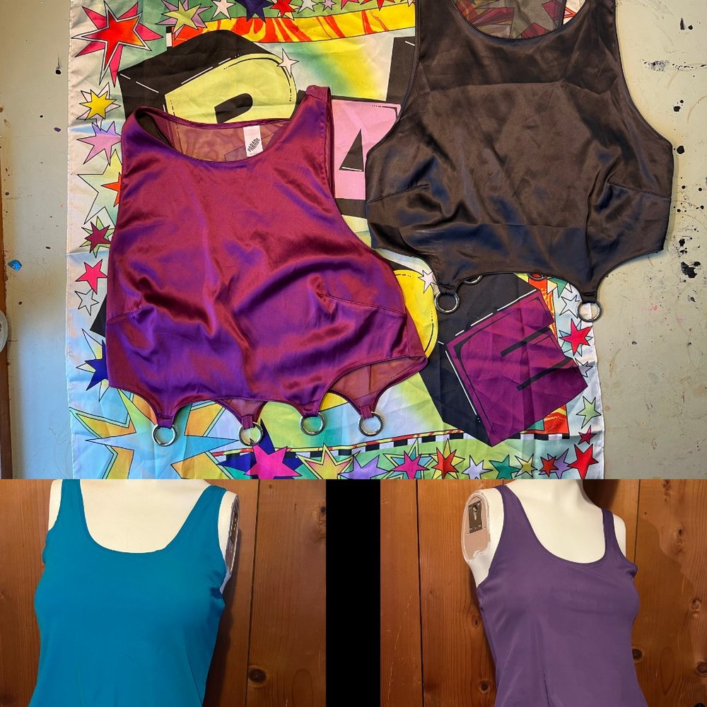 ❗DONATING Feb 1 ❗ Parade Fearless Glow Crop O ring tops XS 2 Tank S & Scarf